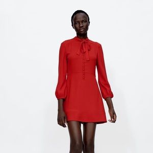 ZARA RED DRESS